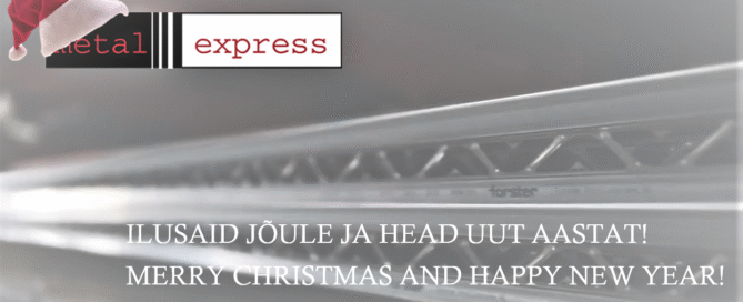 Ilusaid jõule ja head uut aastat!