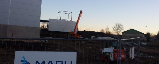 Alanud on uue hoone ehitustööd