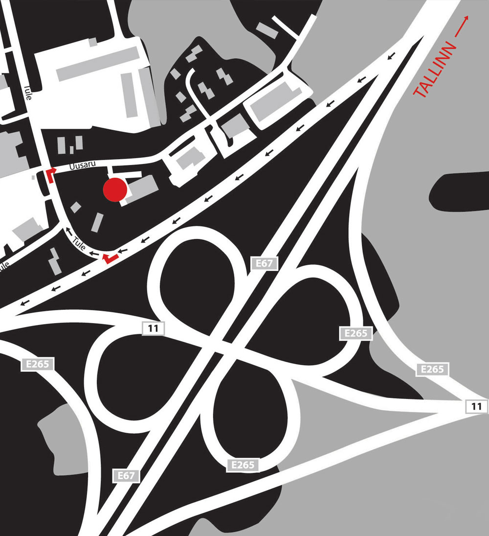 Metal Express asukoha skeem