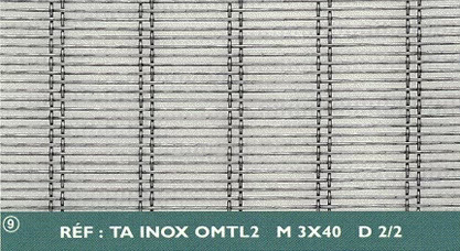 Kudumistüüp: TA INOX OMTL2 M3X40 D2/2