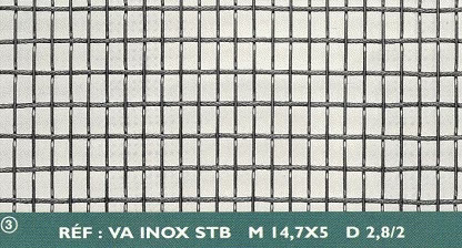 Kudumistüüp: VA INOX STB M14,7X5 D2,8/2