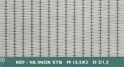 Kudumistüüp: VA INOX STB M15,5X2 D2/1,5